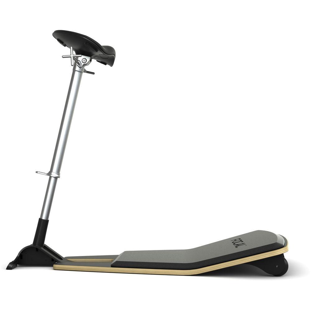 Focal Upright Furniture Locus Leaning Seat with Anti-Fatigue Mat