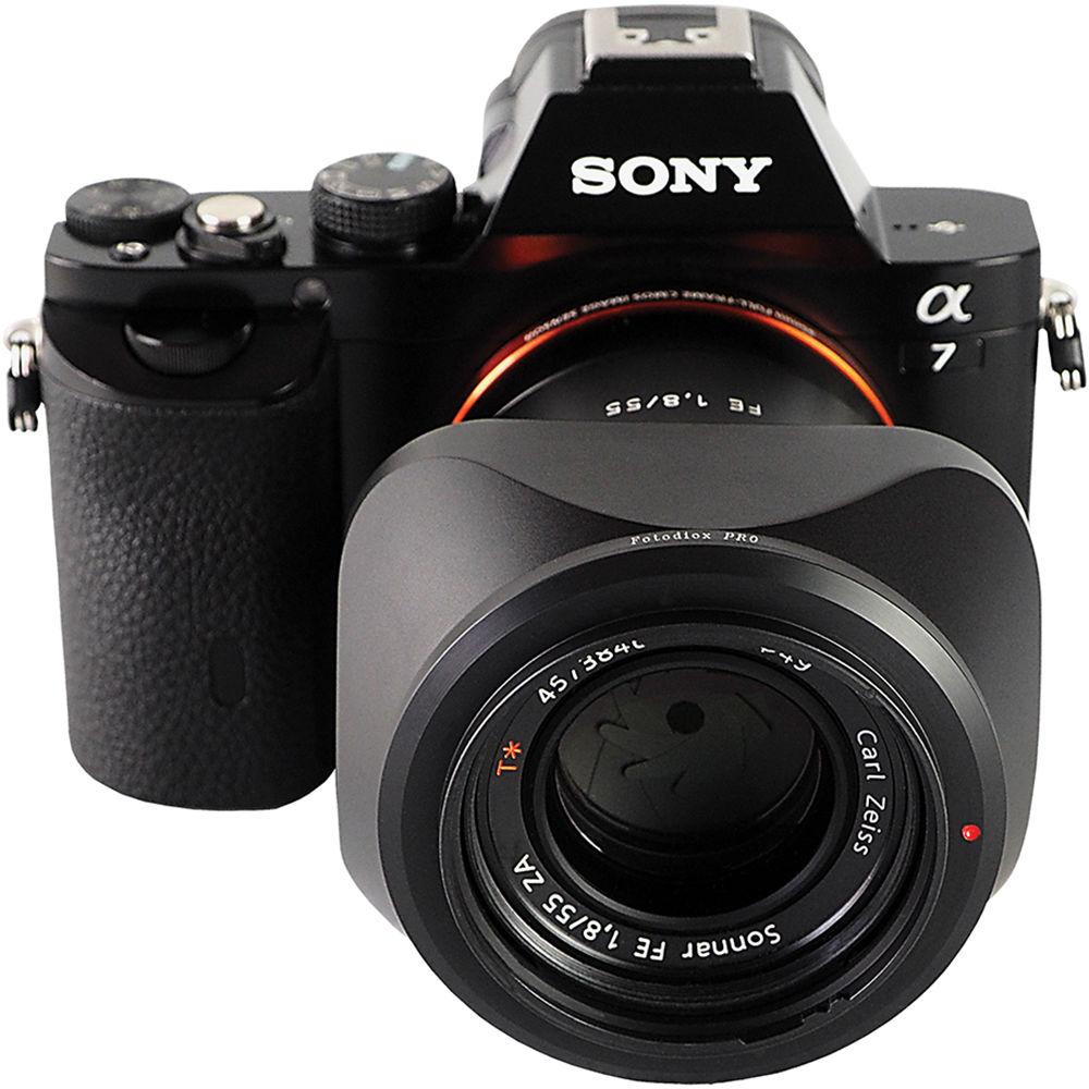 FotodioX Metal Bayonet Mount Lens Hood for Sonnar T* FE 55mm f 1.8 ZA Lens