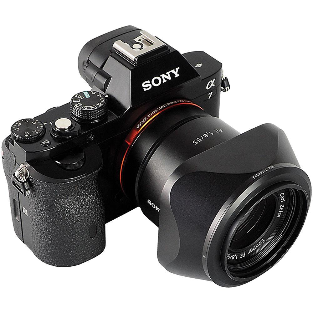 FotodioX Metal Bayonet Mount Lens Hood for Sonnar T* FE 55mm f 1.8 ZA Lens