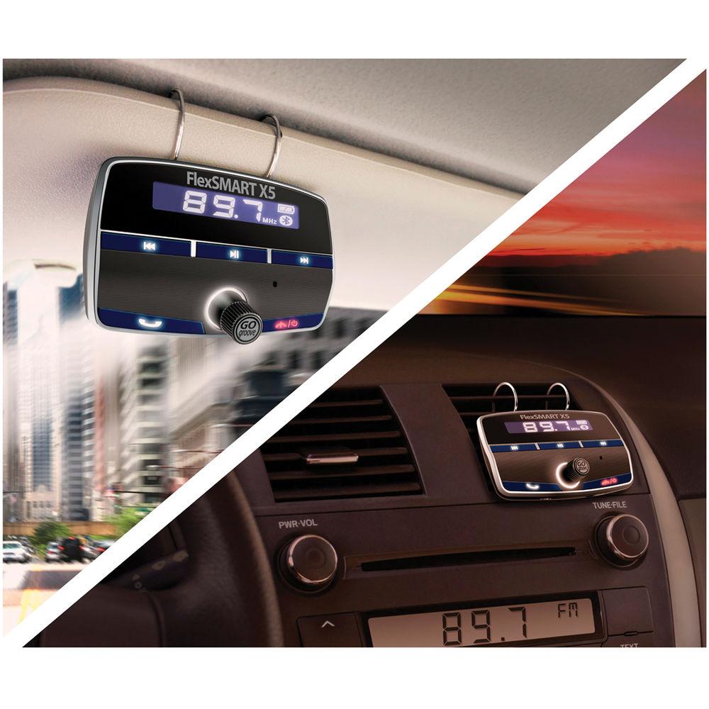 GOgroove FlexSMART X5 Bluetooth FM Transmitter