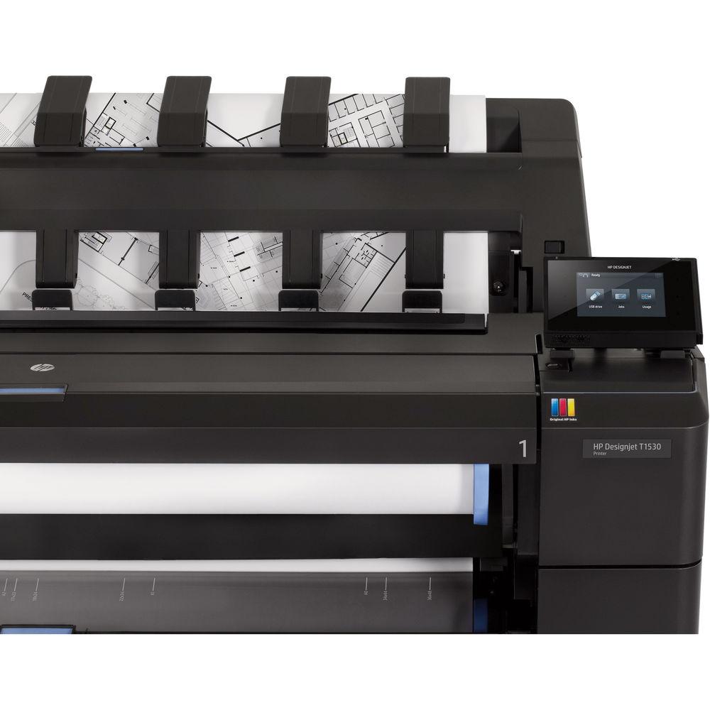 HP DesignJet T1530 Dual-Roll 36" Thermal Inkjet PostScript Printer