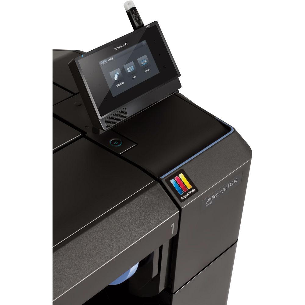 HP DesignJet T1530 Dual-Roll 36" Thermal Inkjet PostScript Printer