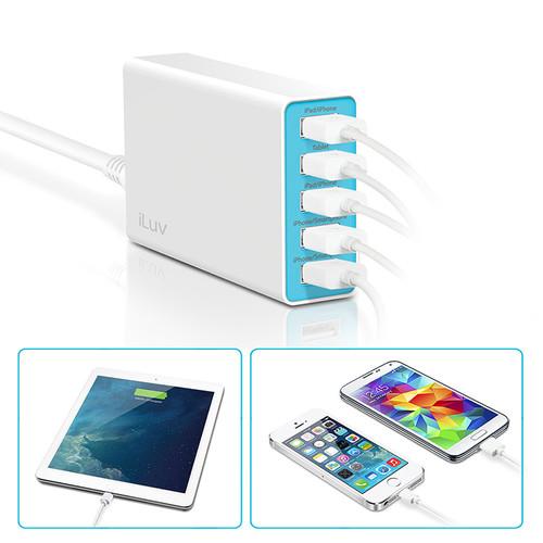 iLuv RockWall 5 Multi-Port USB Charging Hub