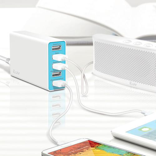iLuv RockWall 5 Multi-Port USB Charging Hub