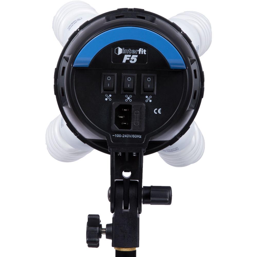 Interfit F5 Two-Head Fluorescent Lighting Kit