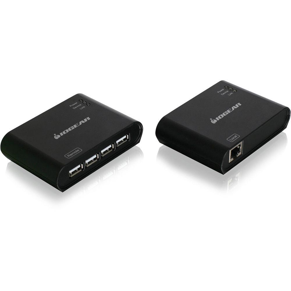 IOGEAR USB 2.0 4-Port BoostLinq Ethernet Kit