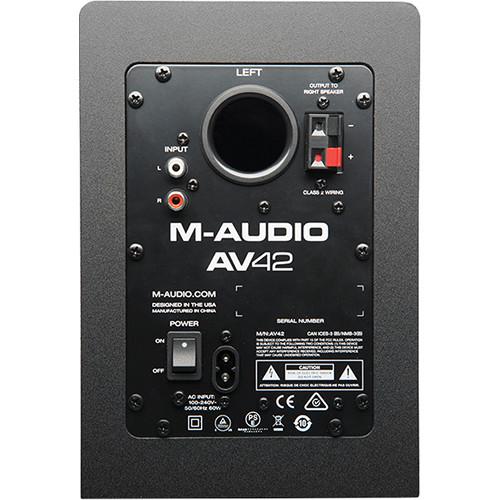 M-Audio AV42 Desktop Speakers for Professional Media Creation