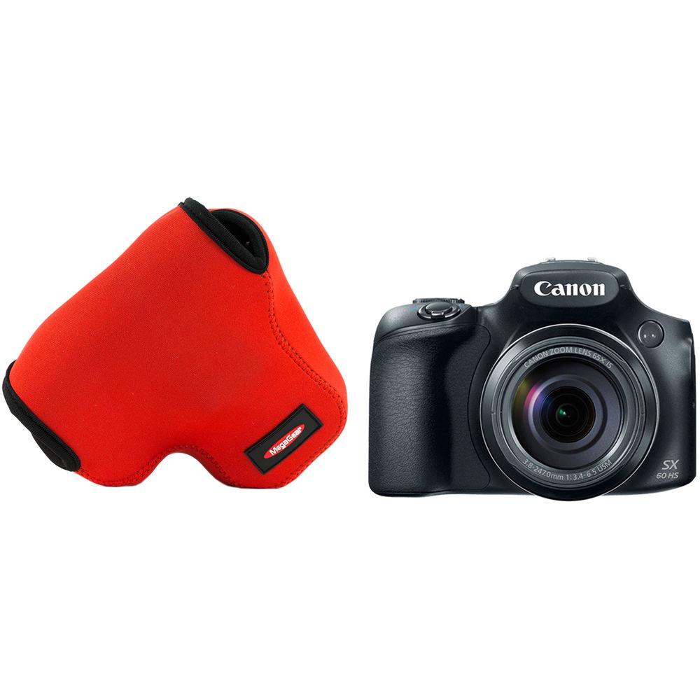 MegaGear MG455 Ultra Light Neoprene Camera Case for Canon PowerShot SX60