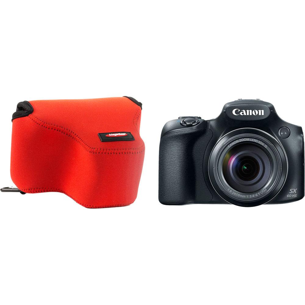 MegaGear MG455 Ultra Light Neoprene Camera Case for Canon PowerShot SX60