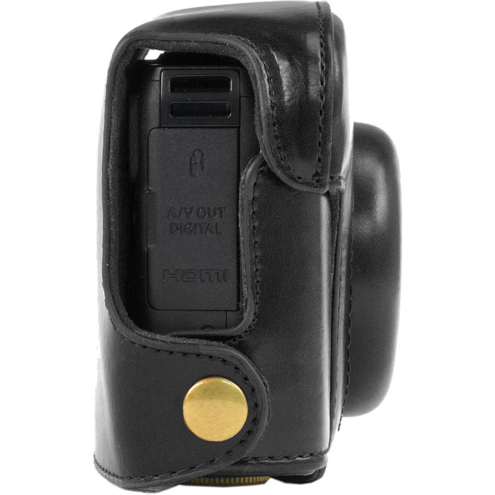 MegaGear PU Leather Camera Case and Strap for Canon PowerShot G16