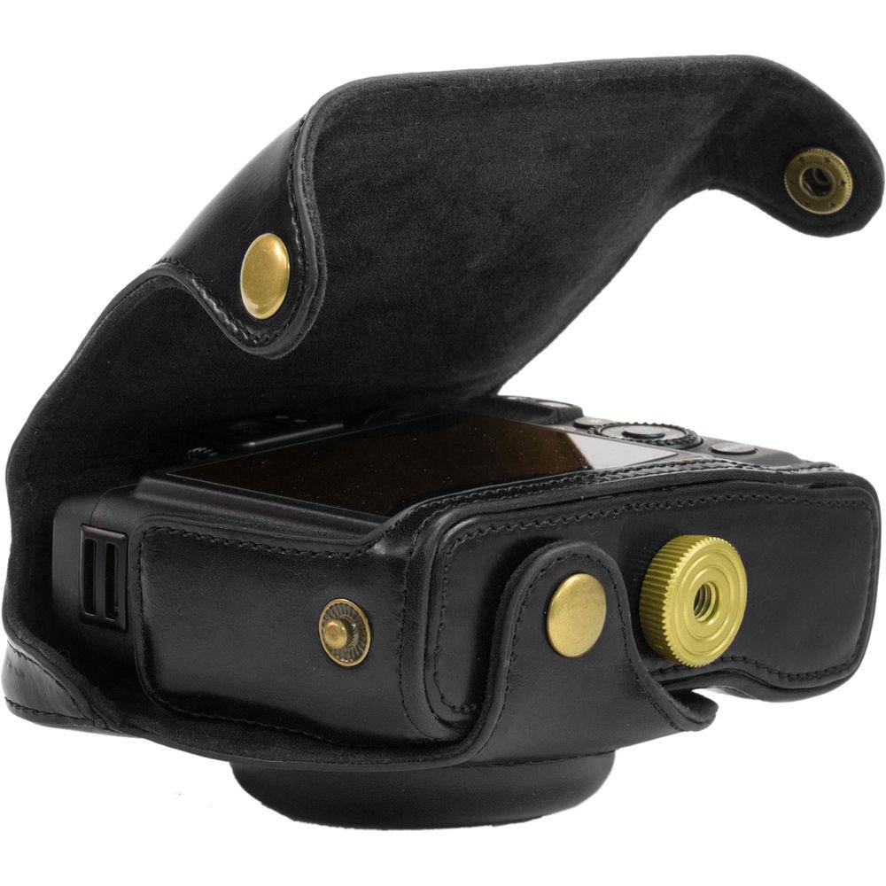 MegaGear PU Leather Camera Case and Strap for Canon PowerShot G16