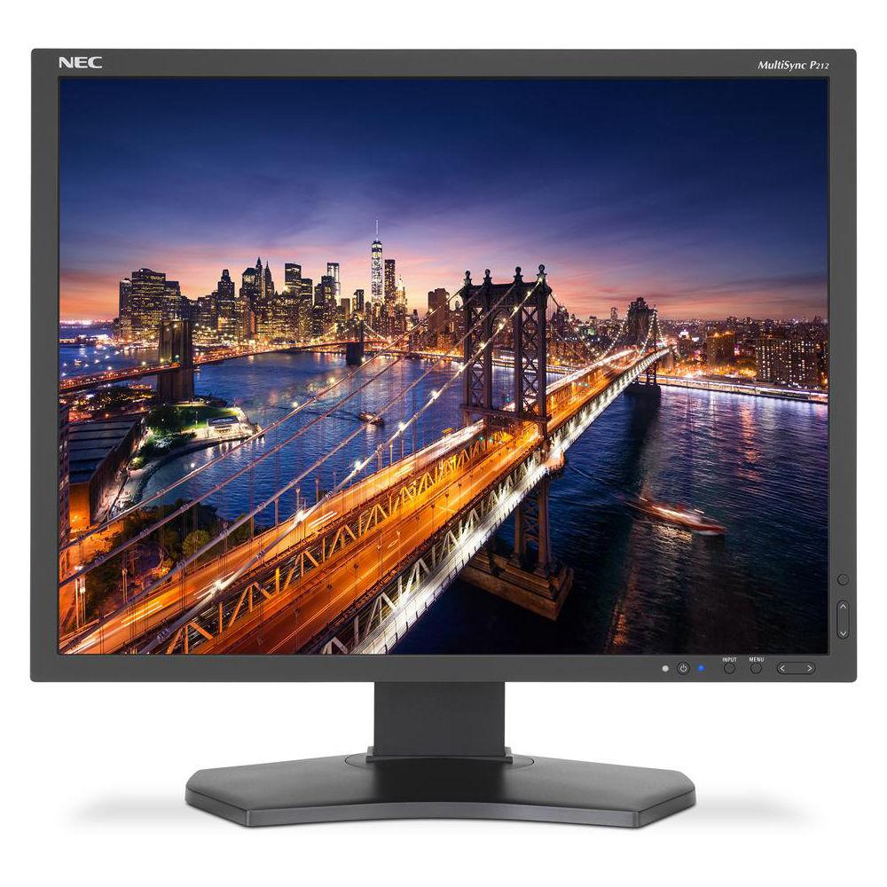 NEC P212-BK 21" 4:3 LED Backlit Professional IPS Monitor