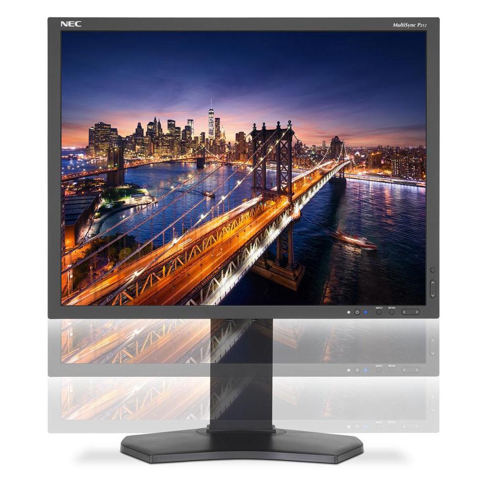 NEC P212-BK 21" 4:3 LED Backlit Professional IPS Monitor