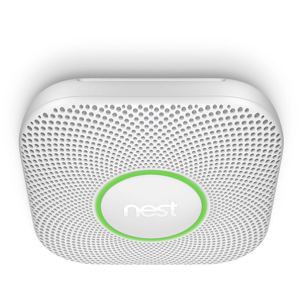 Nest Protect Wired Smoke and Carbon Monoxide Alarm, Nest, Protect, Wired, Smoke, Carbon, Monoxide, Alarm