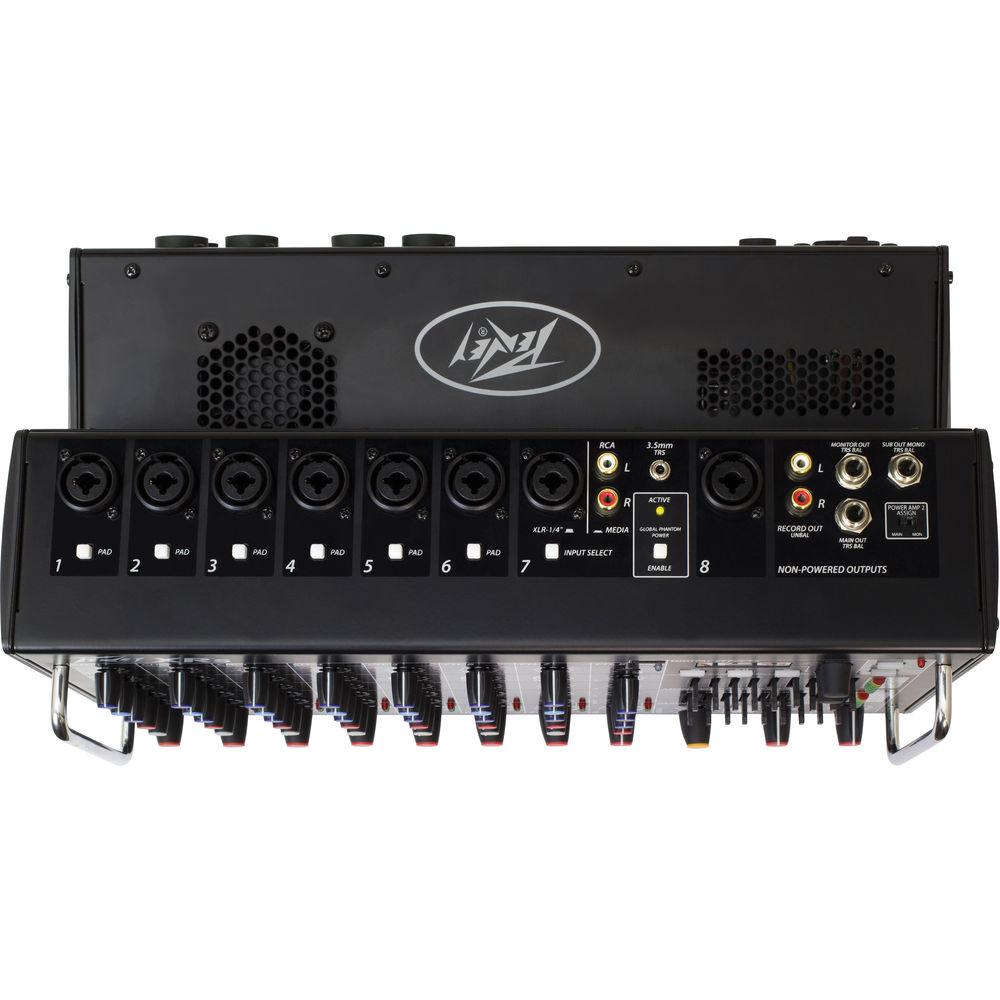 Peavey XR S 8-Channel Powered Mixer with Bluetooth