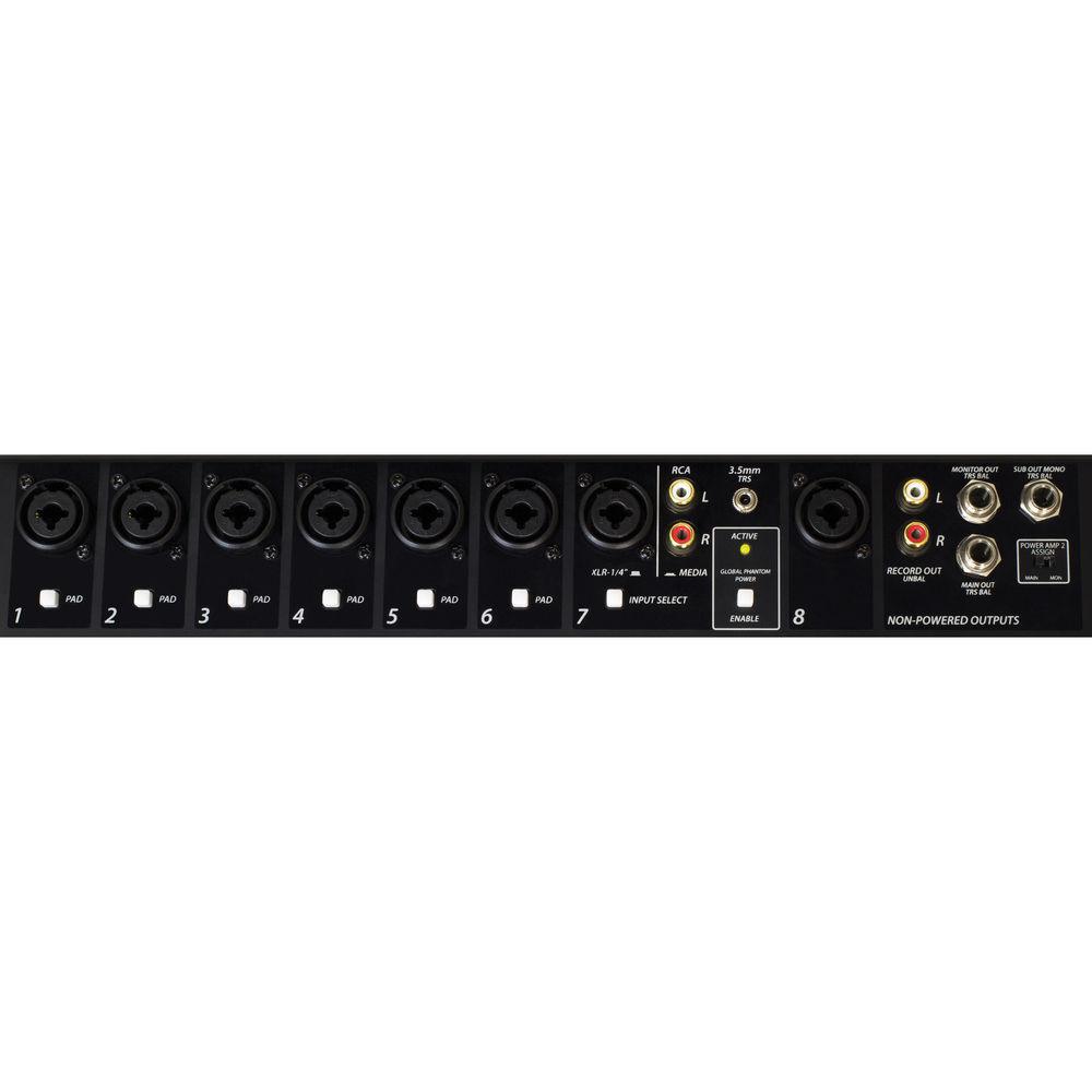 Peavey XR S 8-Channel Powered Mixer with Bluetooth