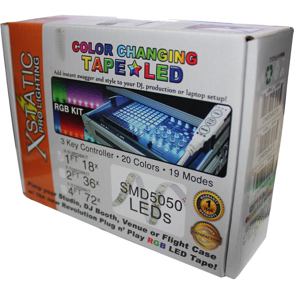 ProX X-S18RGB-KIT Xstatic RGB LED Strip Kit