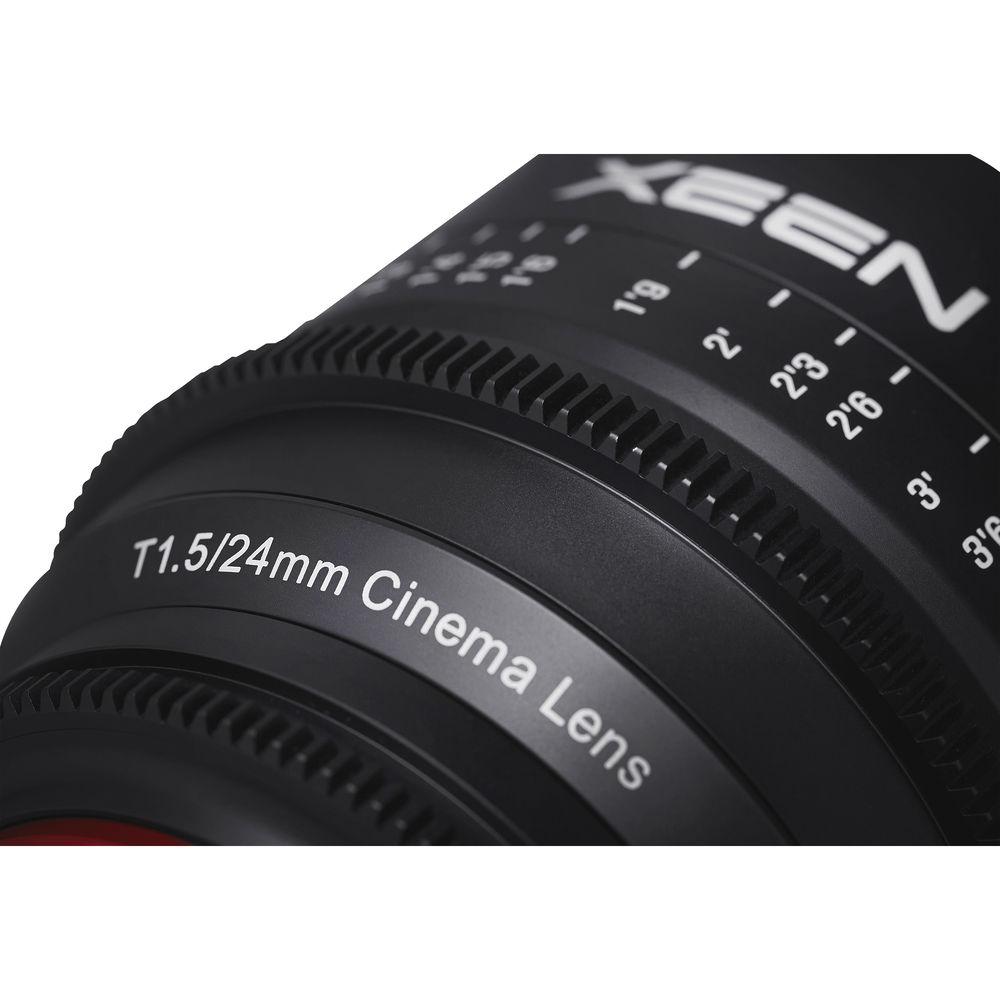 Rokinon Xeen 24mm T1.5 Lens for Canon EF Mount