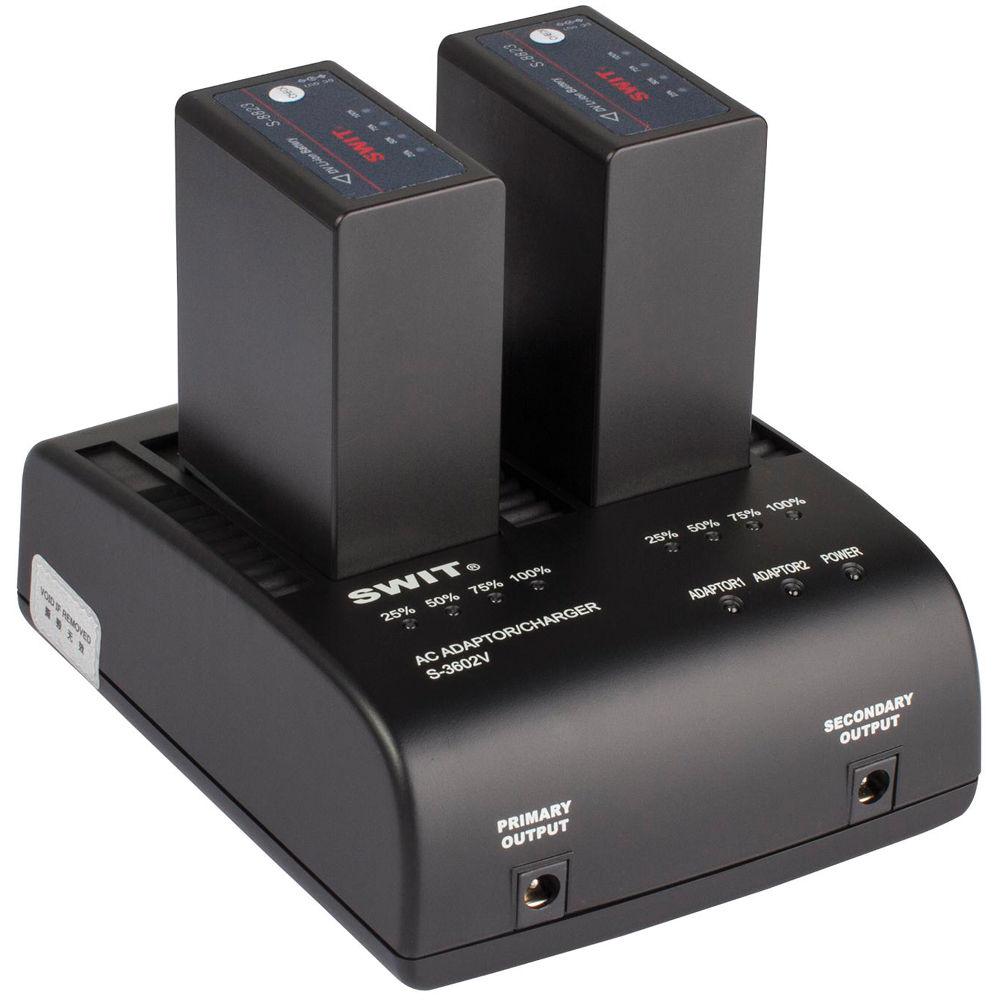 SWIT S-8823 7.2V, 18Wh Replacement Lithium-Ion DV Battery with DC Output for JVC BN-VF823 Battery