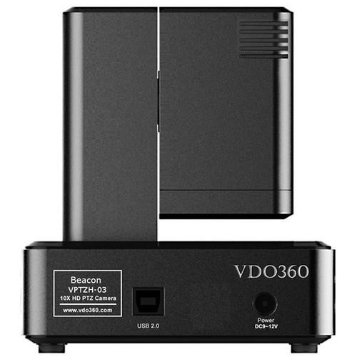 VDO360 USB 2.0 HD PTZ Camera with10x Optical Zoom and Presets