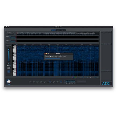 AUDIONAMIX ADX TRAX PRO 3 - Non-Destructive Audio Source Separation Software, AUDIONAMIX, ADX, TRAX, PRO, 3, Non-Destructive, Audio, Source, Separation, Software