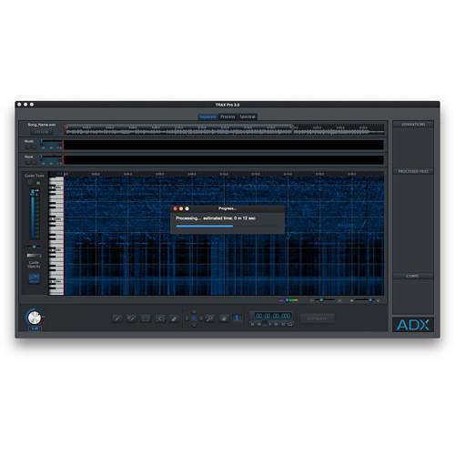 AUDIONAMIX ADX TRAX PRO 3 - Non-Destructive Audio Source Separation Software
