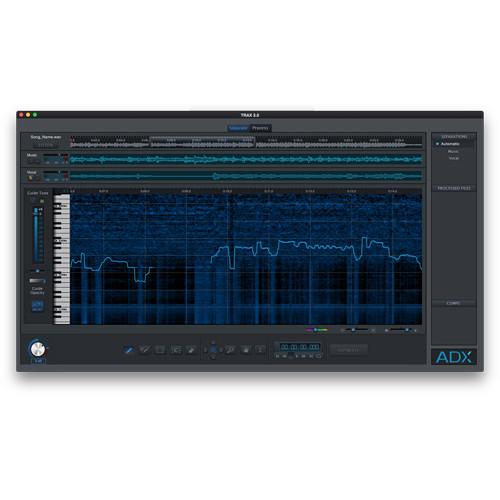 AUDIONAMIX ADX TRAX PRO 3 - Non-Destructive Audio Source Separation Software