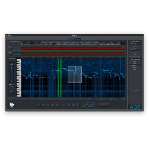 AUDIONAMIX ADX TRAX PRO 3 - Non-Destructive Audio Source Separation Software