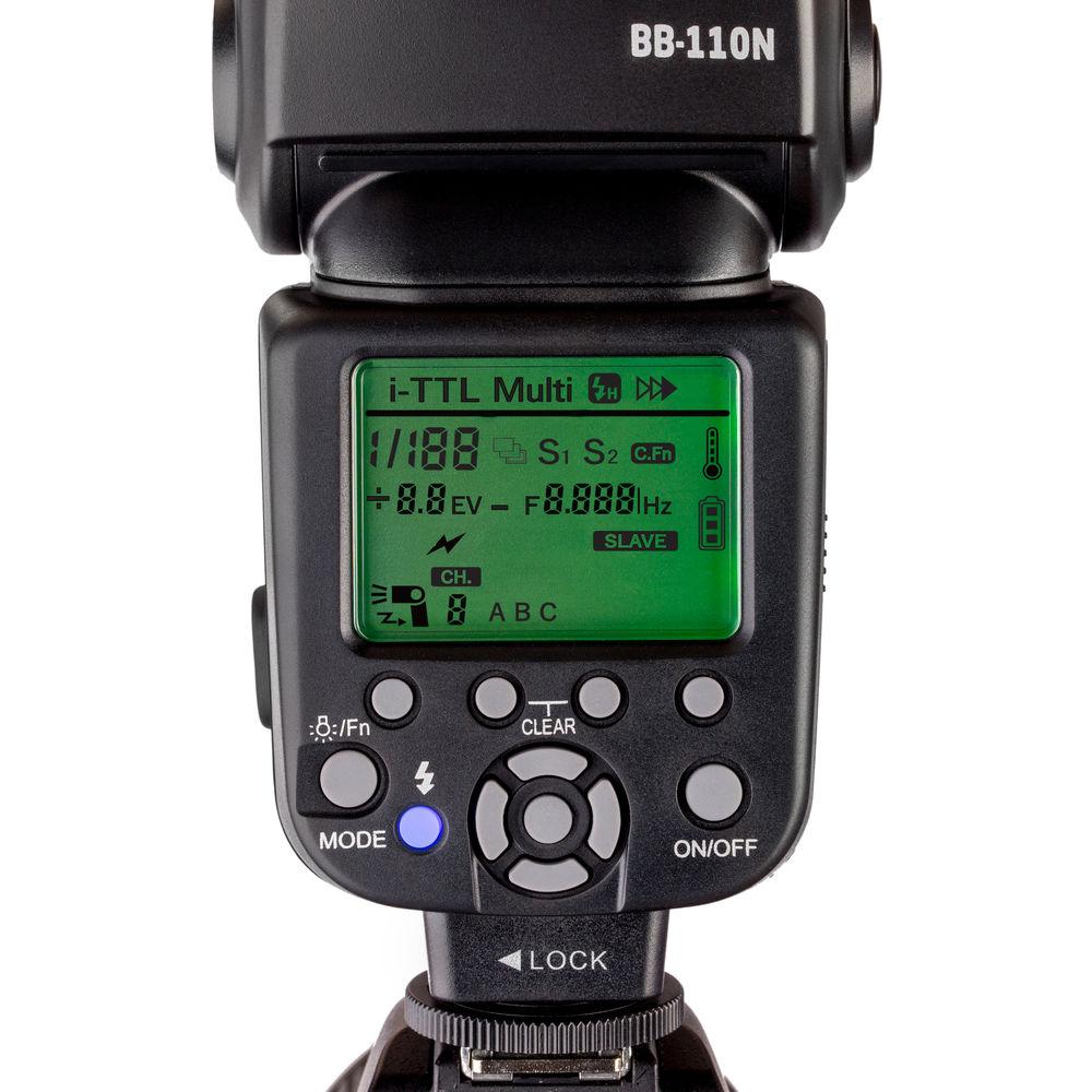 Brilia BB-110N Bare-Bulb TTL Flash for Nikon Cameras