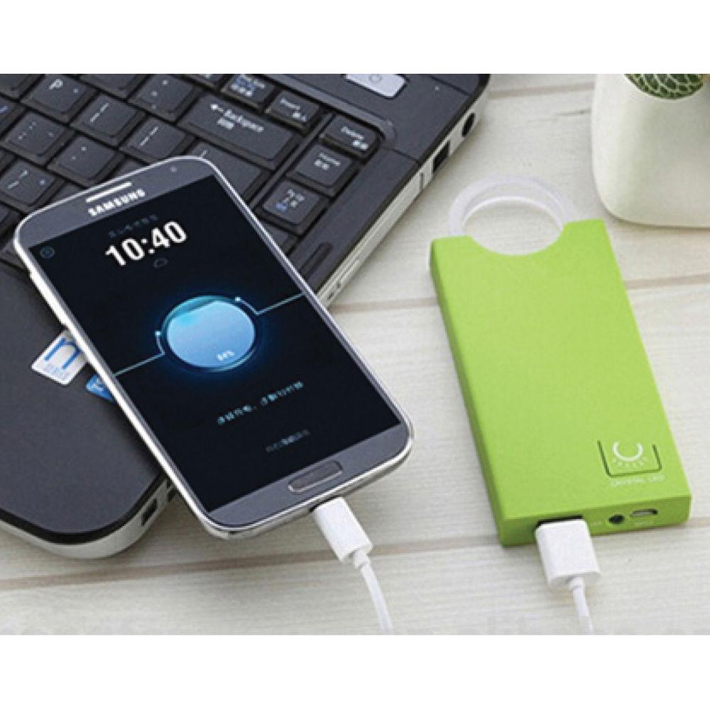 CTA Digital Anti-Theft Light-Up 4000mAh External Battery Pack Charger