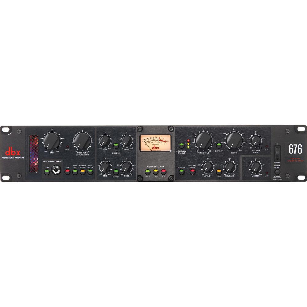 dbx 676 Tube Microphone Preamp Channel Strip