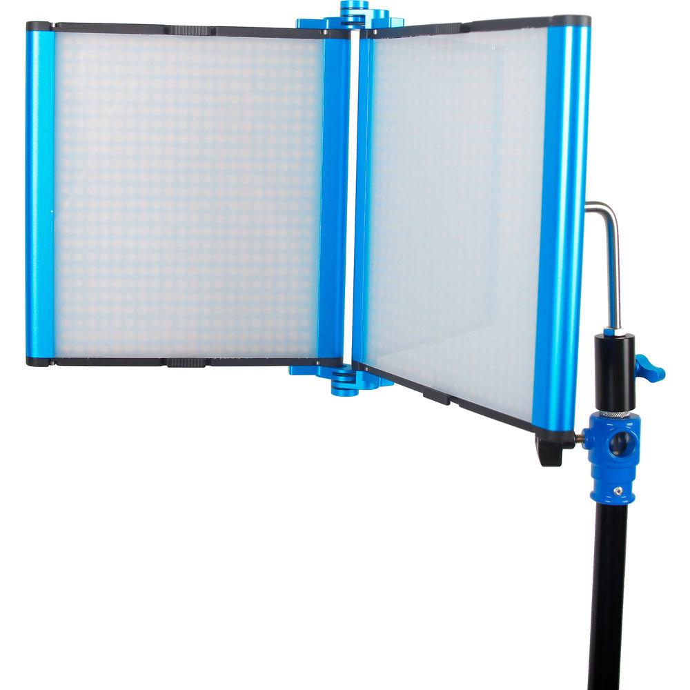 Dracast Silver Series Foldable LED1000 Daylight 3-Light Kit