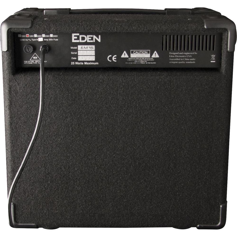 Eden Amplification EM15 Two-Channel Combo Amplifier