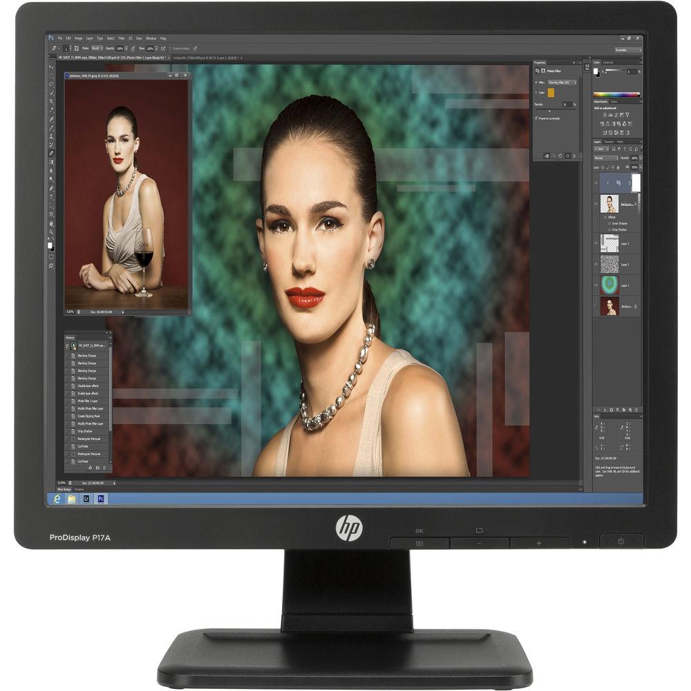 HP P17A ProDisplay 17" LED Backlit LCD Monitor