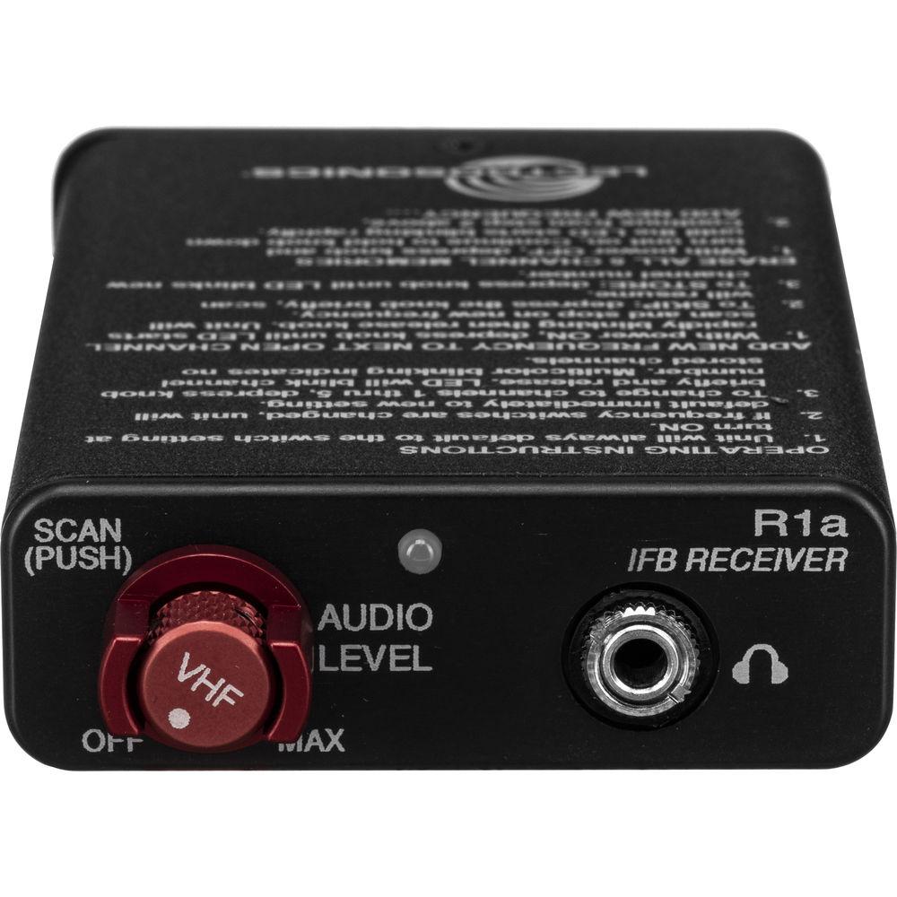 Lectrosonics IFBR1a-VHF Multi-Frequency Beltpack IFB Receiver
