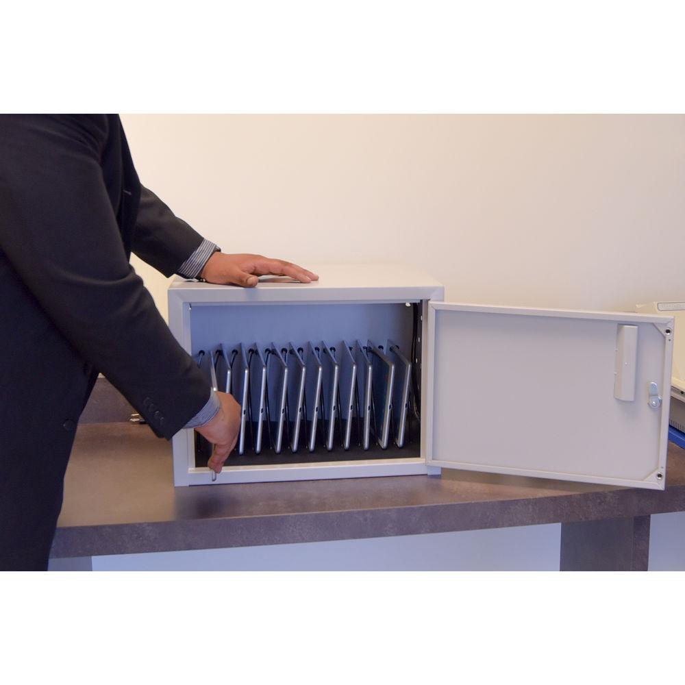 Luxor 12-Tablet Wall Desk Charging Box