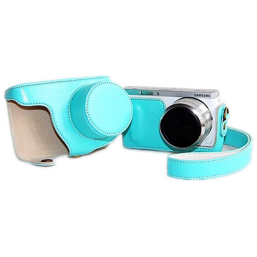 MegaGear MG392 Ever Ready Protective Camera Case and Bag for Samsung NX Mini with 9-27mm Lens