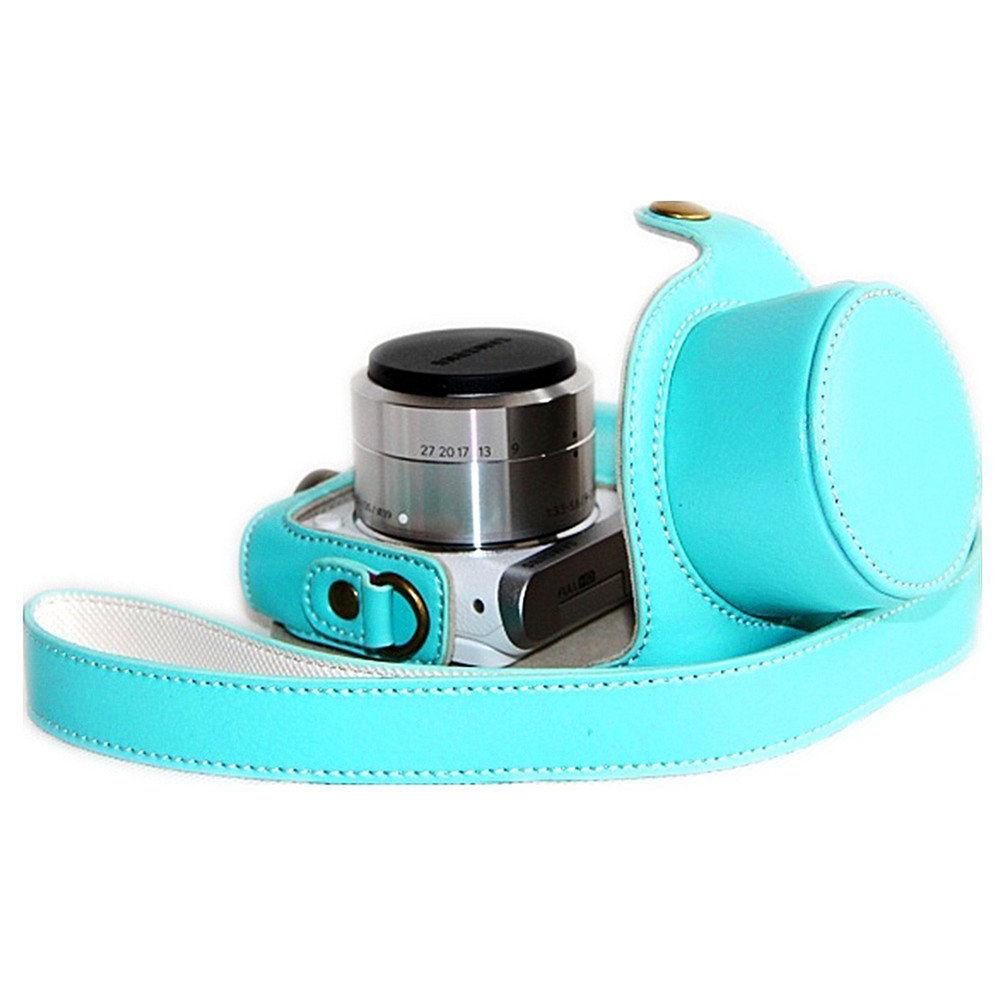 MegaGear MG392 Ever Ready Protective Camera Case and Bag for Samsung NX Mini with 9-27mm Lens