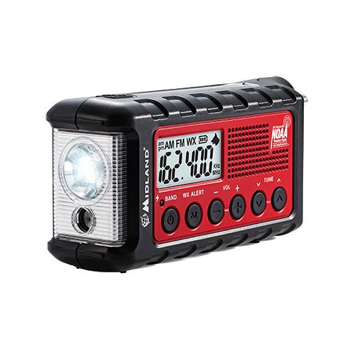 Midland E Ready ER310 Emergency Crank Weather Alert Radio