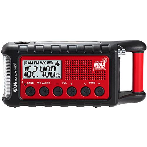 Midland E Ready ER310 Emergency Crank Weather Alert Radio