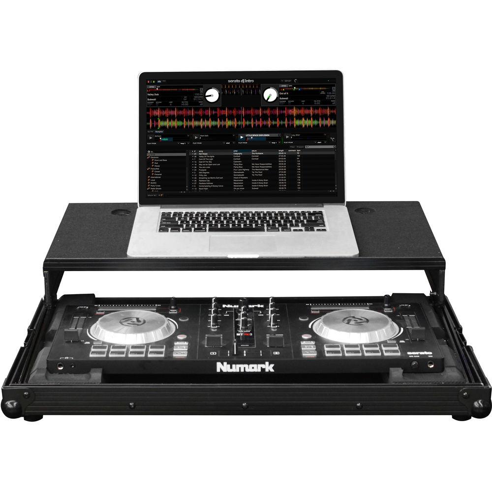 Odyssey Innovative Designs Black Label Glide Style Hard-Case for Numark Mixtrack 3 and Mixtrack Pro 3 DJ Controllers