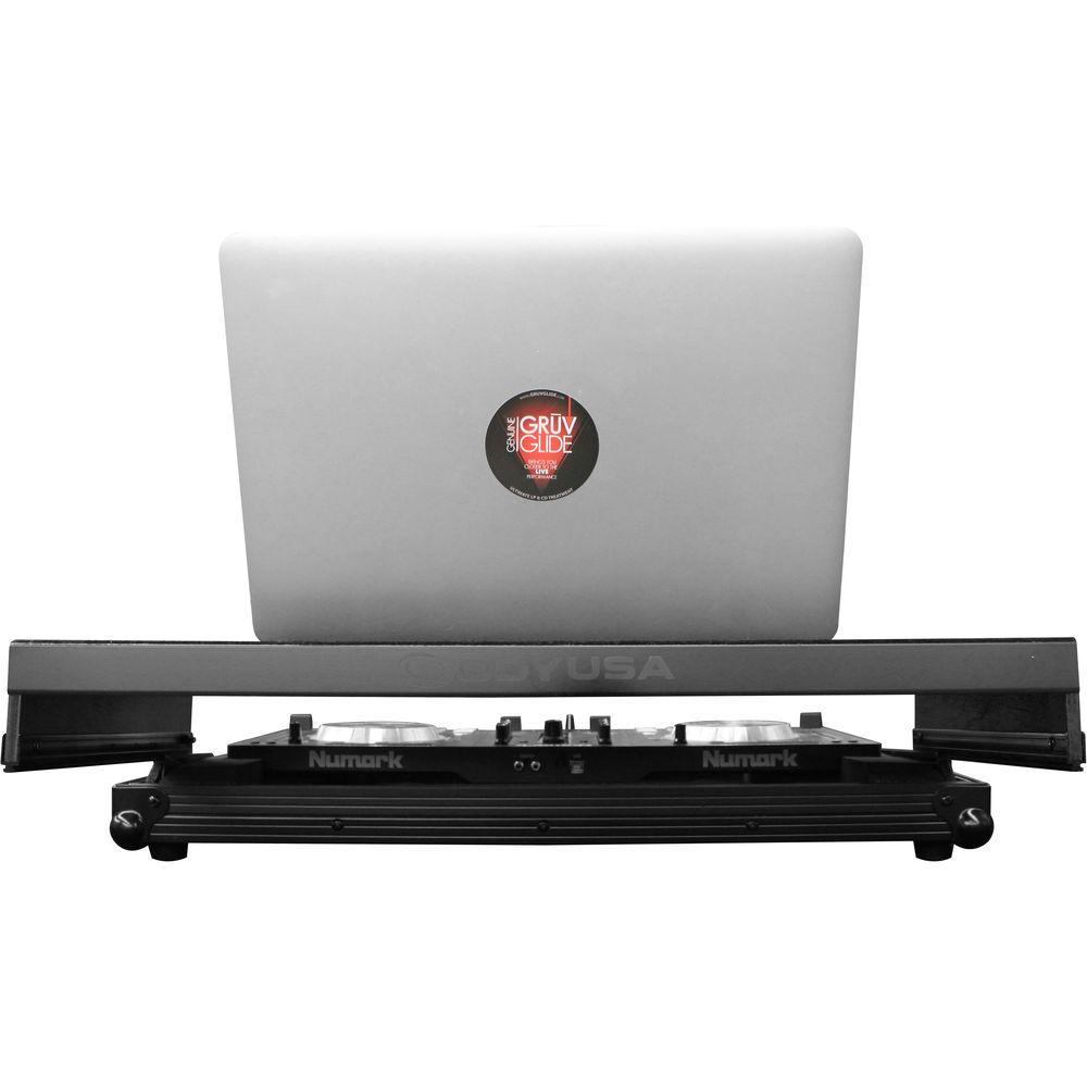 Odyssey Innovative Designs Black Label Glide Style Hard-Case for Numark Mixtrack 3 and Mixtrack Pro 3 DJ Controllers