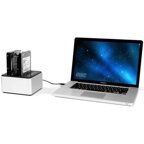 OWC Other World Computing Drive Dock Thunderbolt 2 USB 3.0 Dual Drive Bay Solution