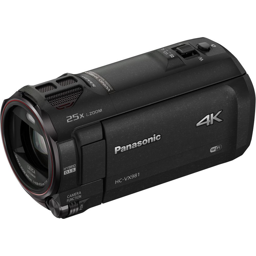 Panasonic HC-VX981K 4K Ultra HD Camcorder, Panasonic, HC-VX981K, 4K, Ultra, HD, Camcorder