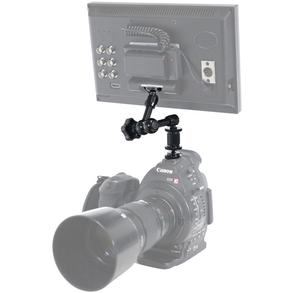 ProAm USA 8" Articulating Accessory Shoe Arm for LCD Monitors