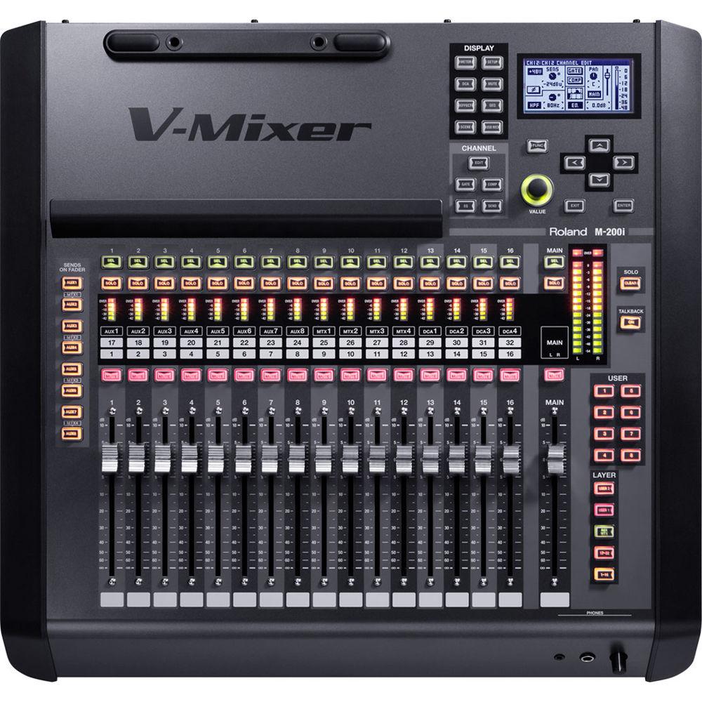 Roland M-200i 32-Channel Live Digital V-Mixer Console