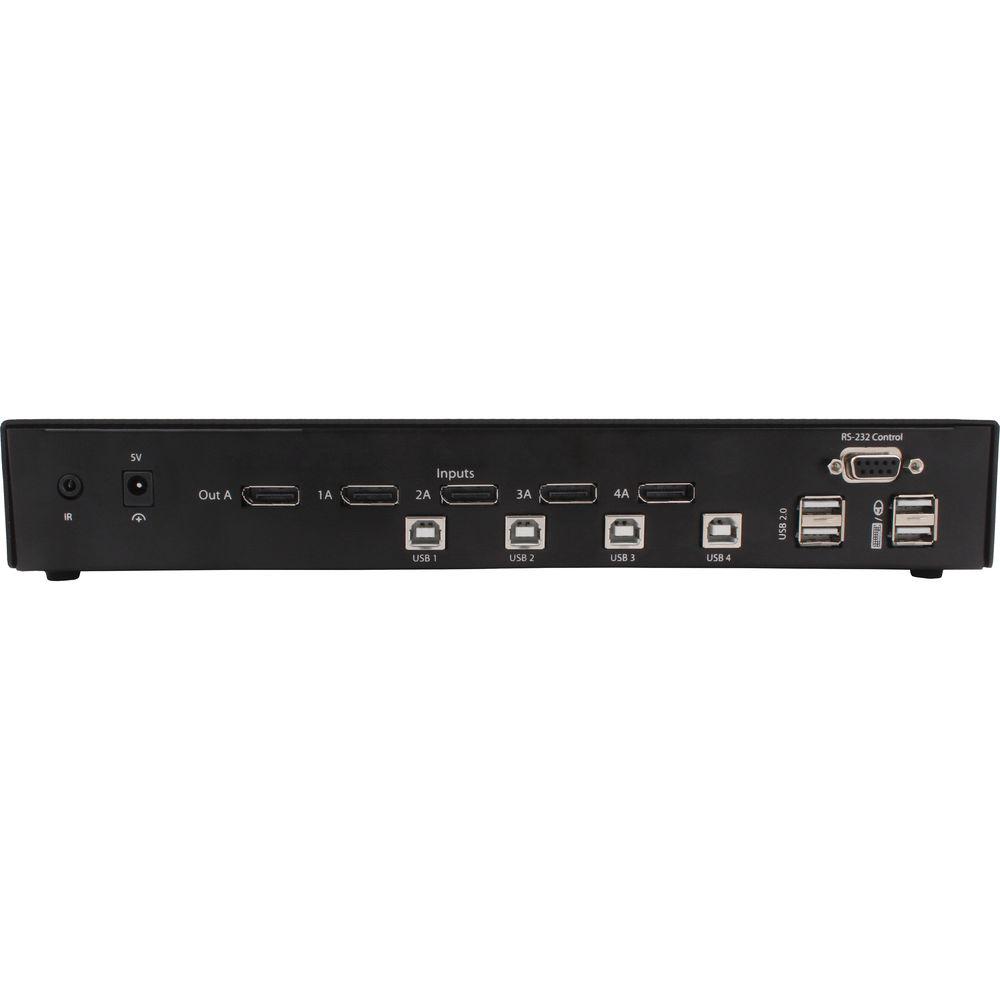 Smart-AVI DPN-4PS DisplayPort KVM Switch