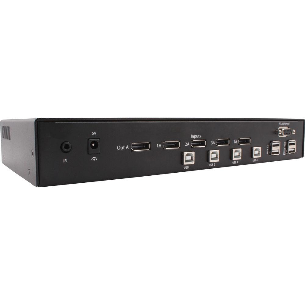 Smart-AVI DPN-4PS DisplayPort KVM Switch