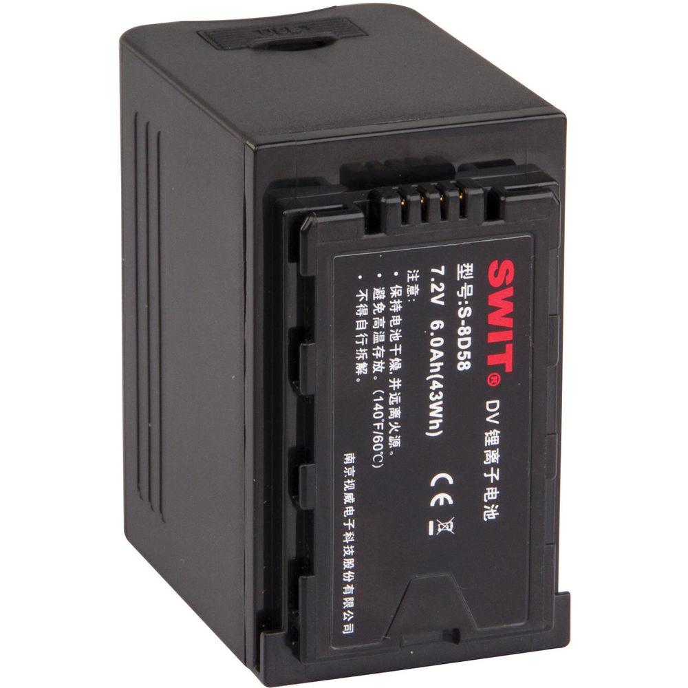 SWIT S-8D58 DV Battery for Panasonic AJ-PX270, AJ-PX285, and AJ-PX295 Handheld Cameras