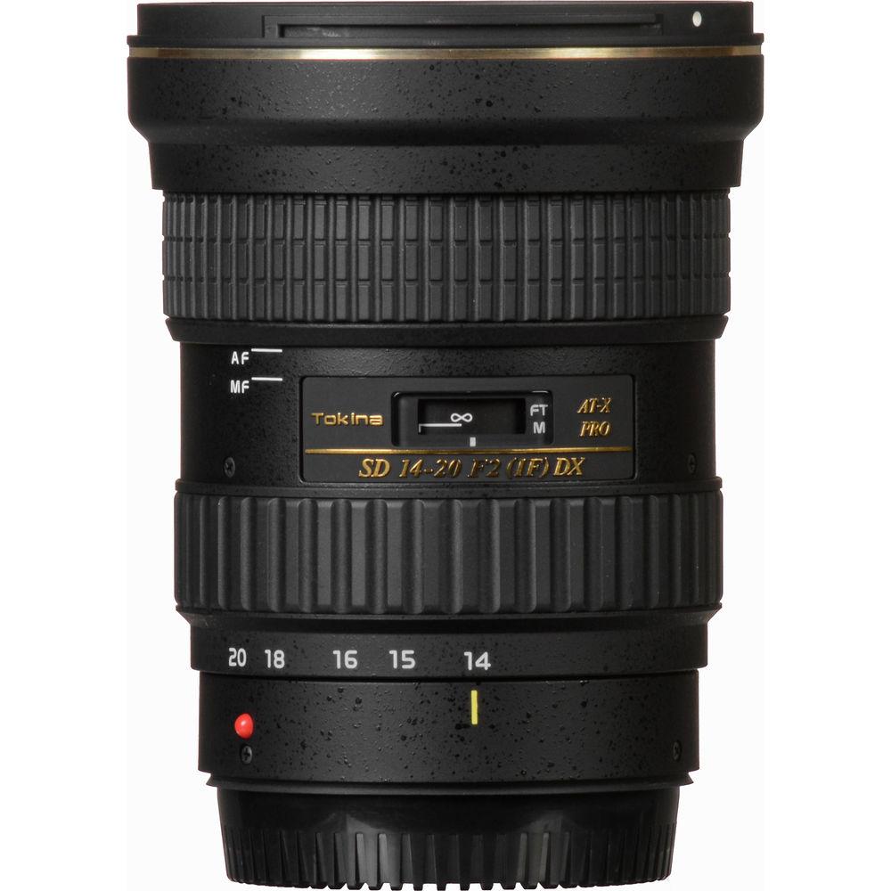 Tokina AT-X 14-20mm f 2 PRO DX Lens for Nikon F